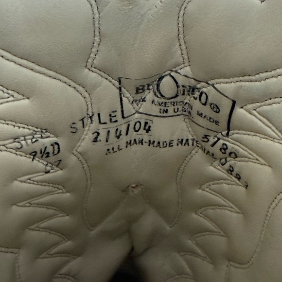 Bronco Men’s Boots 9.5 D American Made - Picture 12 of 16